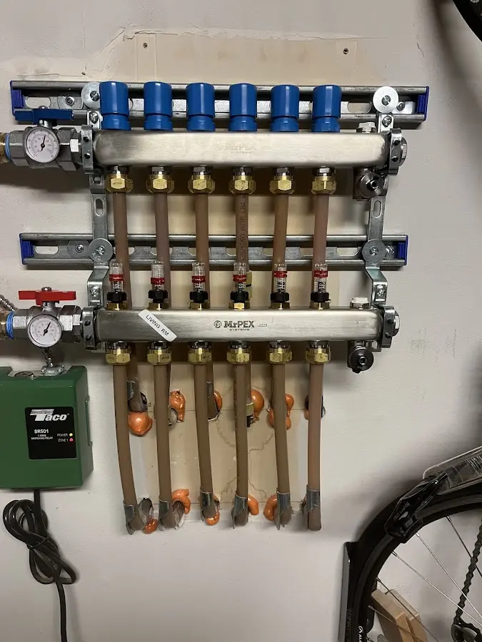 Plumber performing Leak Detection at a residential property in Ruston